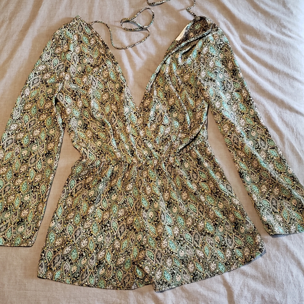 Tie up romper